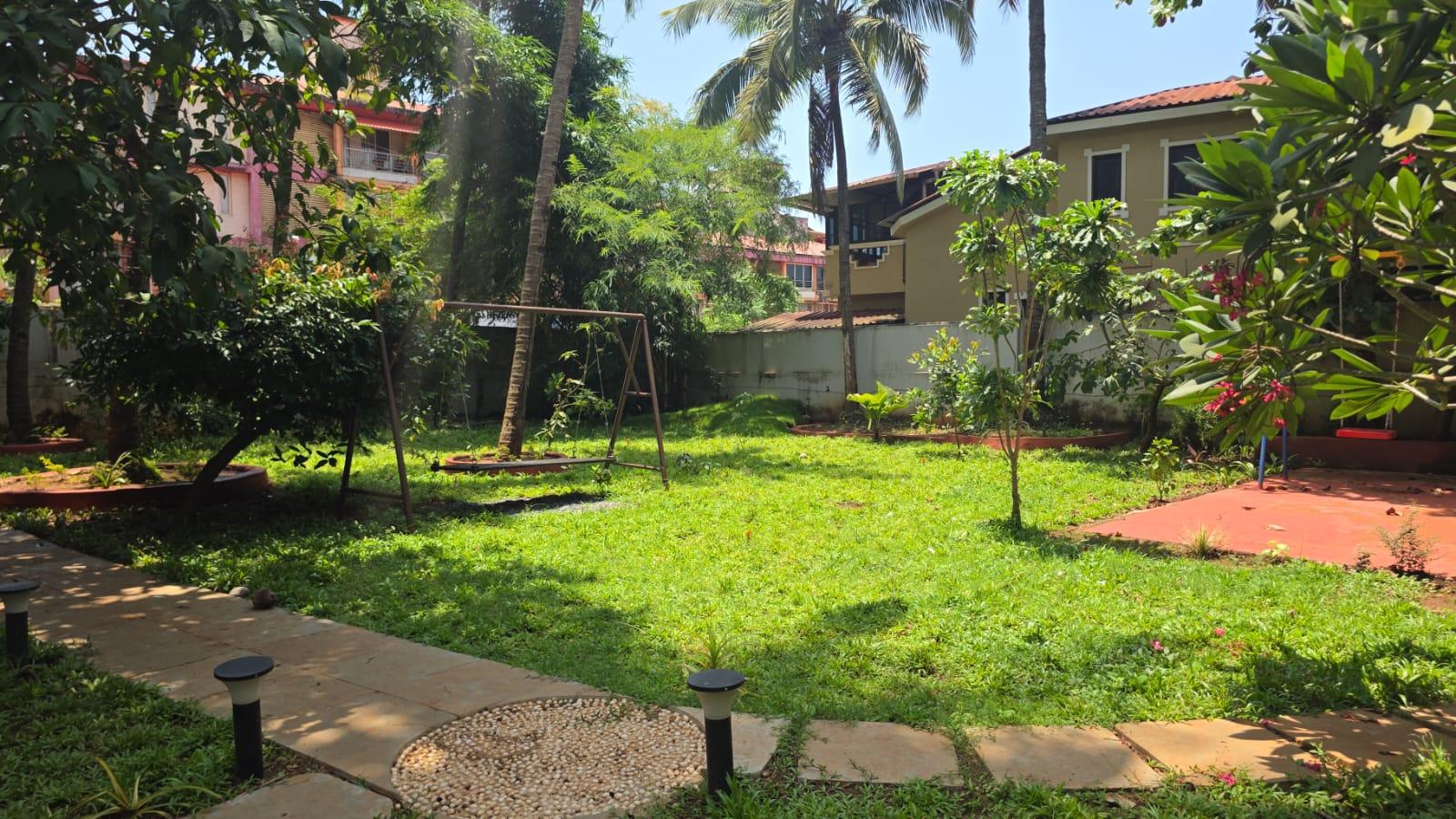 Garden landscaping project in Goa